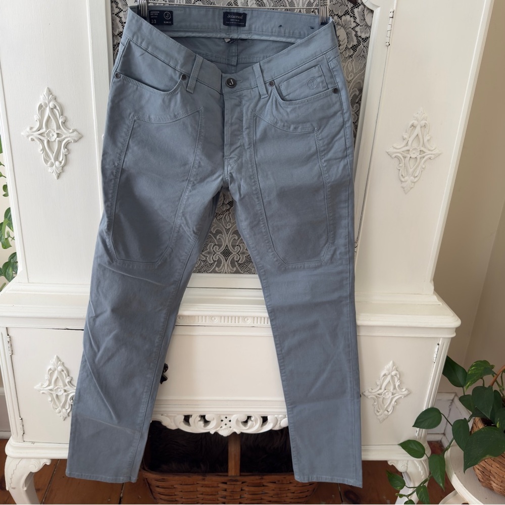 Mens Jeckerson Slate Blue SlimFit Pants